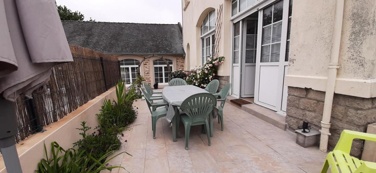 12 Rdc Appartement 2 Chambres Jardin Terrasse Plonéour-Lanvern Dış mekan fotoğraf